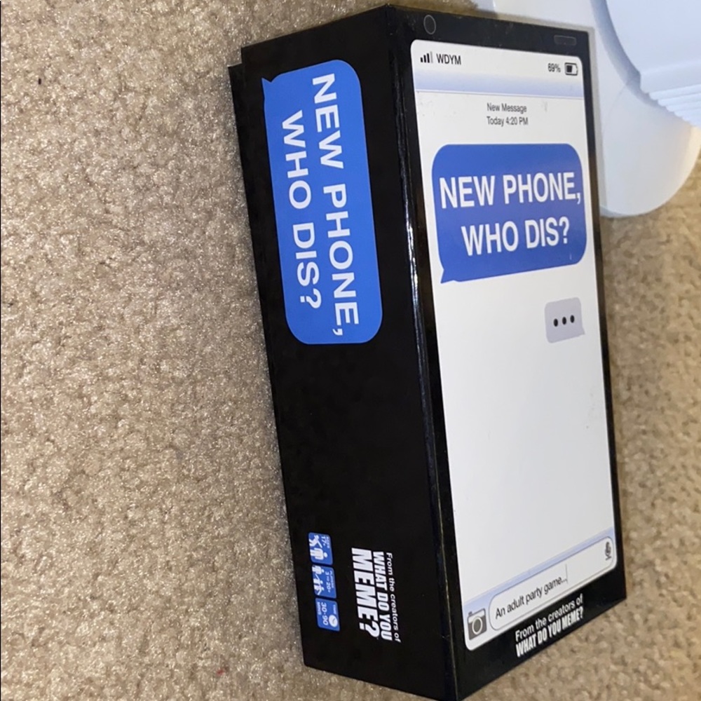New phone who dis? Card game! - Picture 2 of 2
